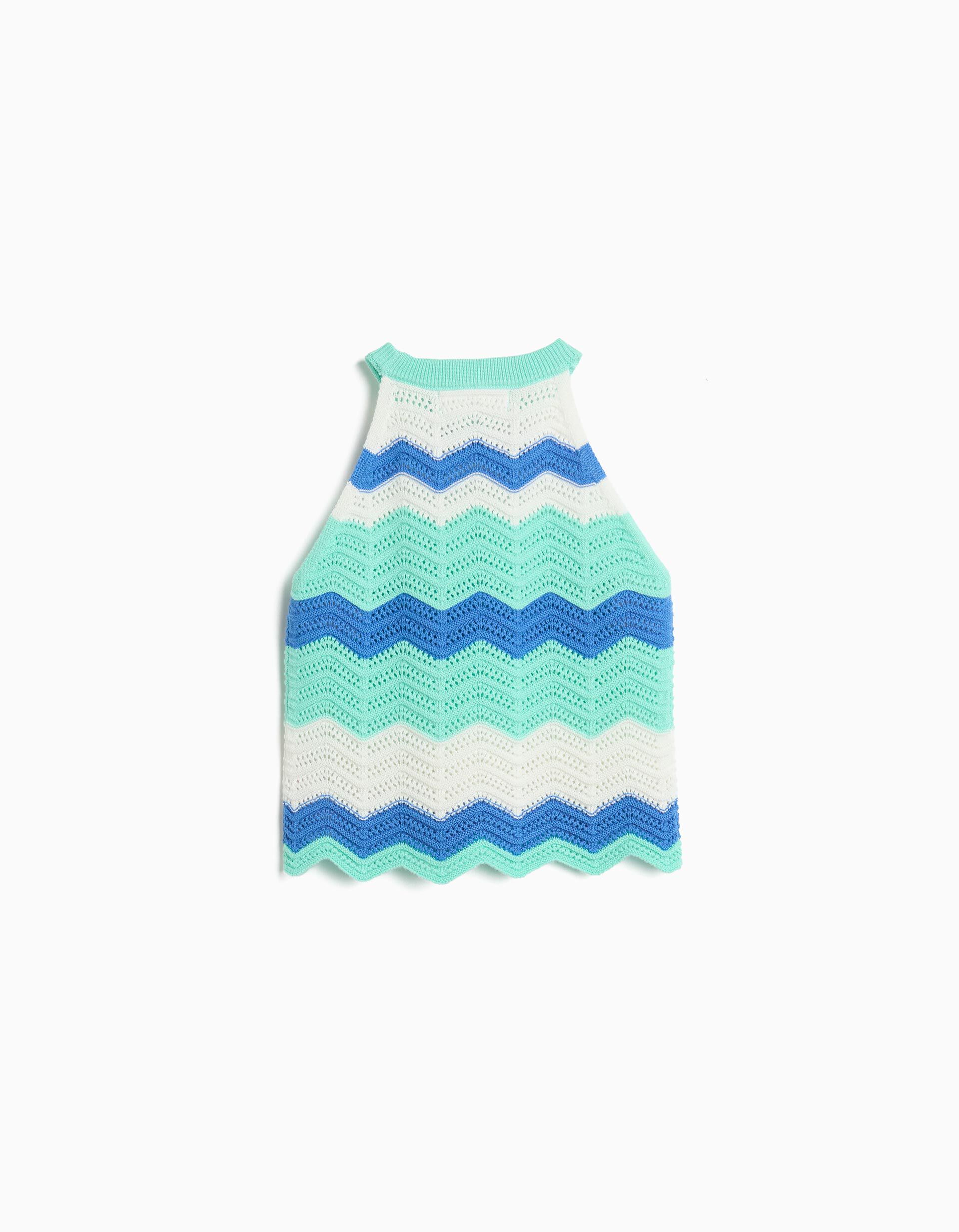 Comprar Online Top Crochet, Menina, Verde Claro