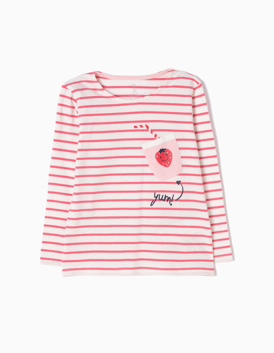 Striped Long-Sleeved Top, Yum