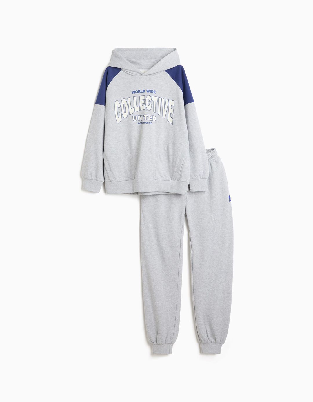 Conjunto De Jogging, Menino, Cinzento Claro