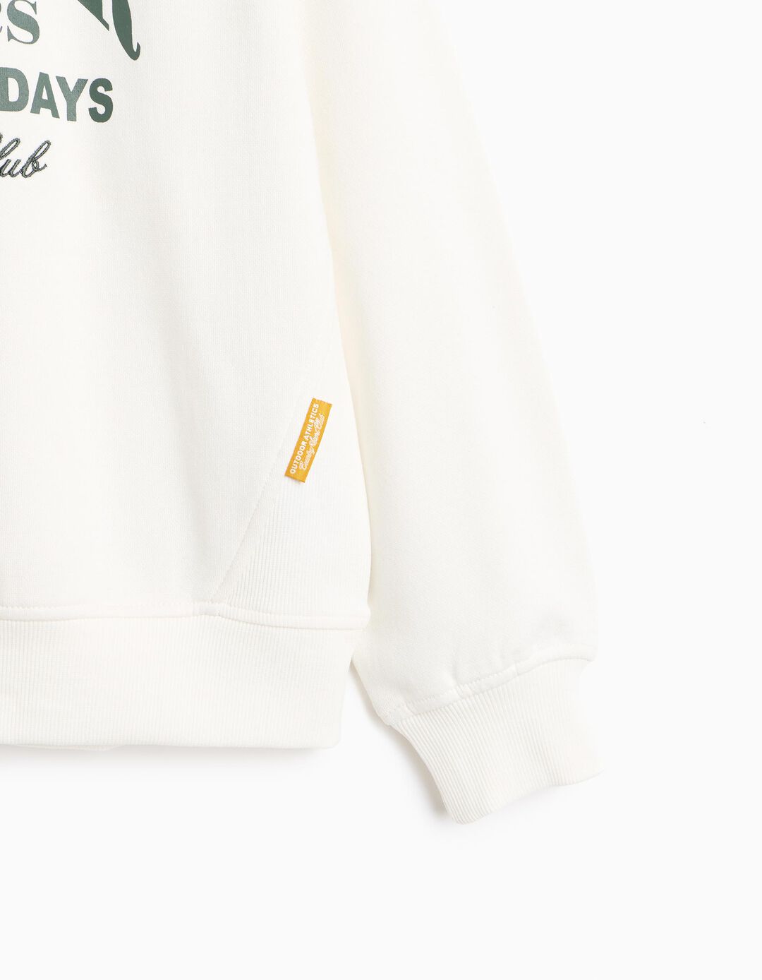 Sweatshirt Estampada, Menino, Branco