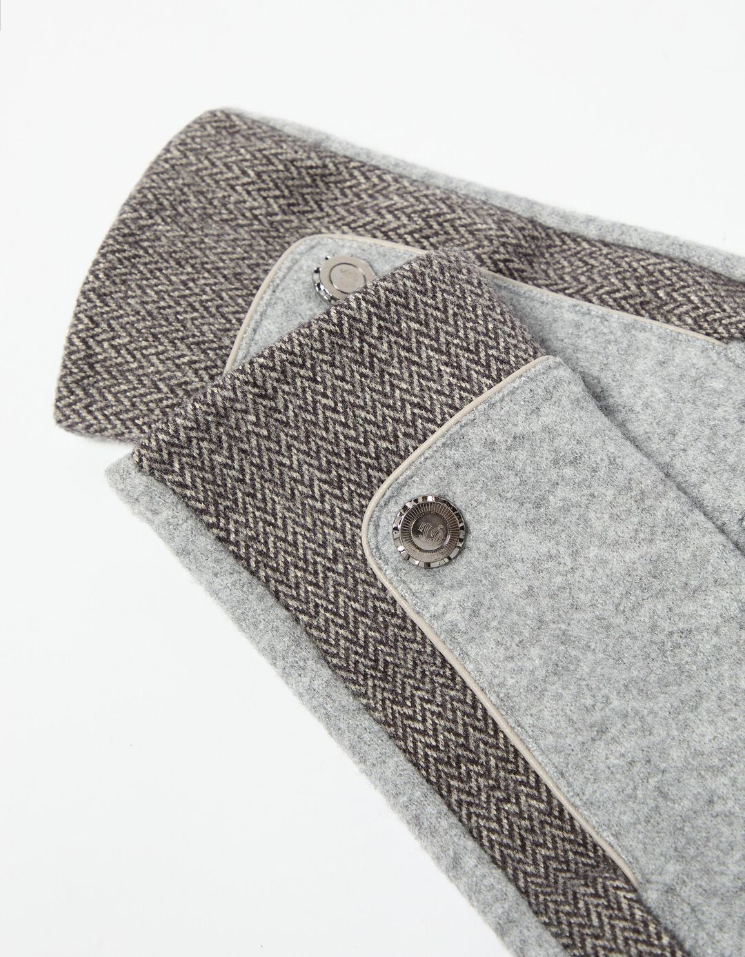 Luvas, Mulher, Cinzento