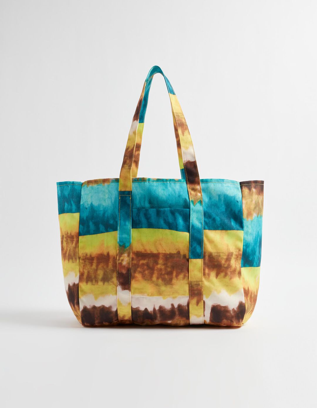 Tie-Dye Print Canvas Bag, Women, Multicolour