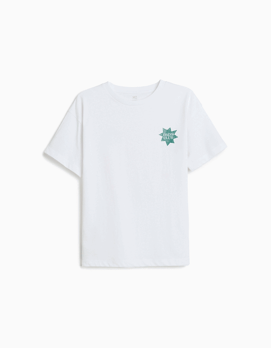 Comprar Online T-shirt Dia do Pai, Menino, Branco