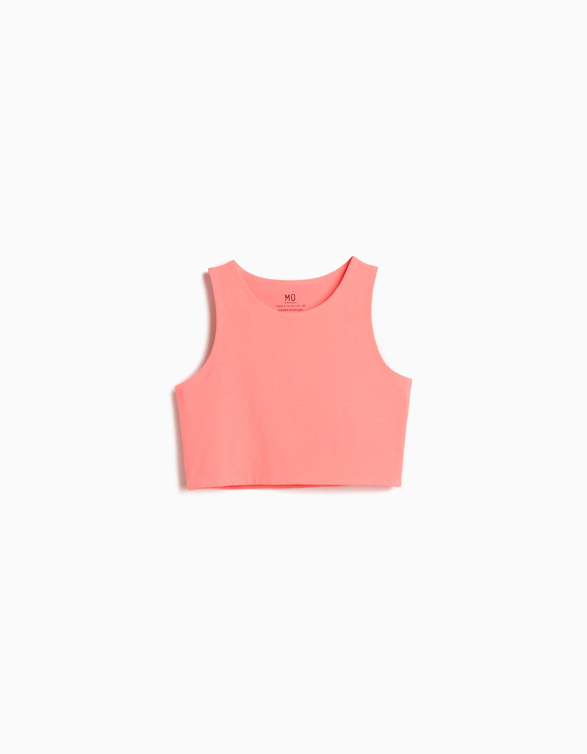 Comprar Online Crop Top, Menina, Laranja