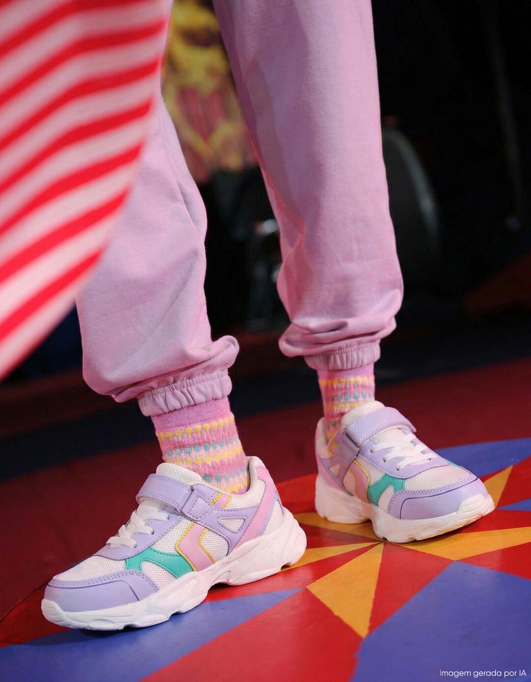 Sapatilhas, Menina, Branco