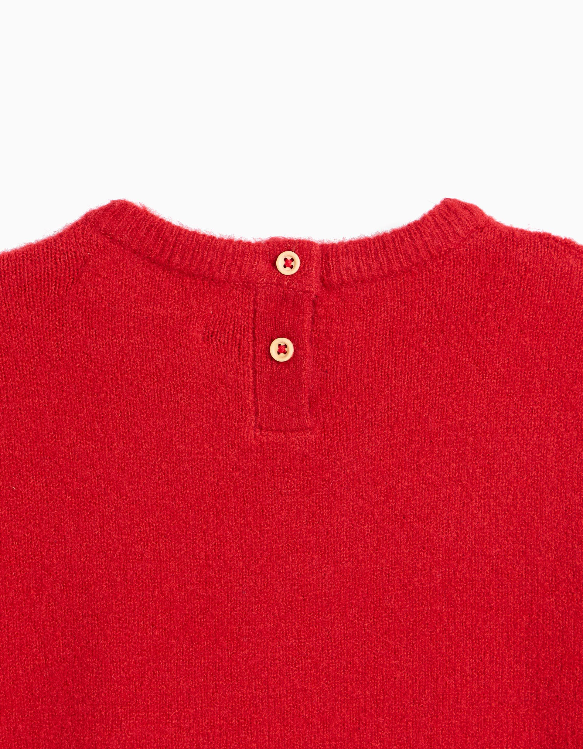 Comprar Online Camisola Tricotada, Menino, Vermelho Escuro