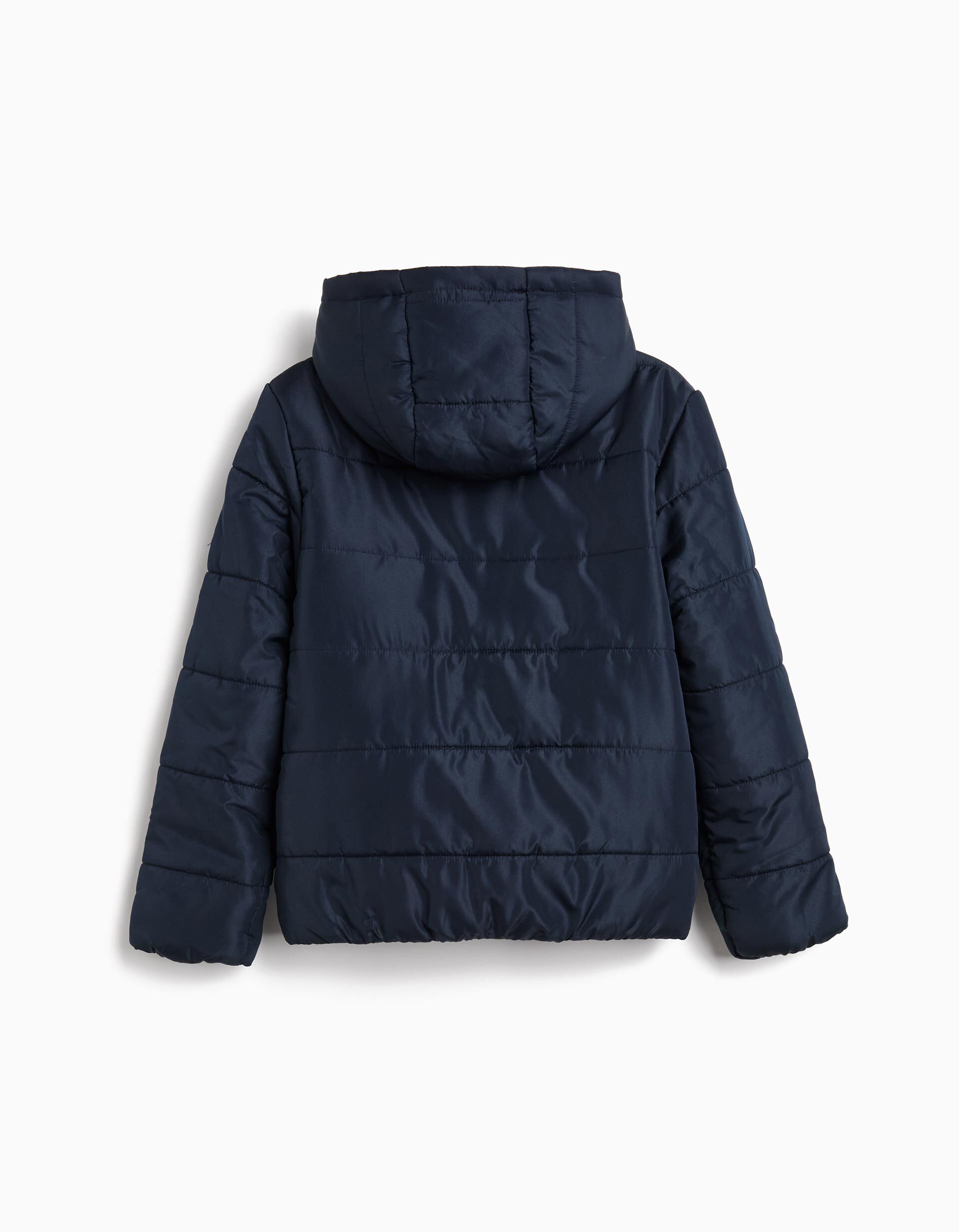 Comprar Online Casaco Acolchoado com Capuz, Menino, Azul Escuro