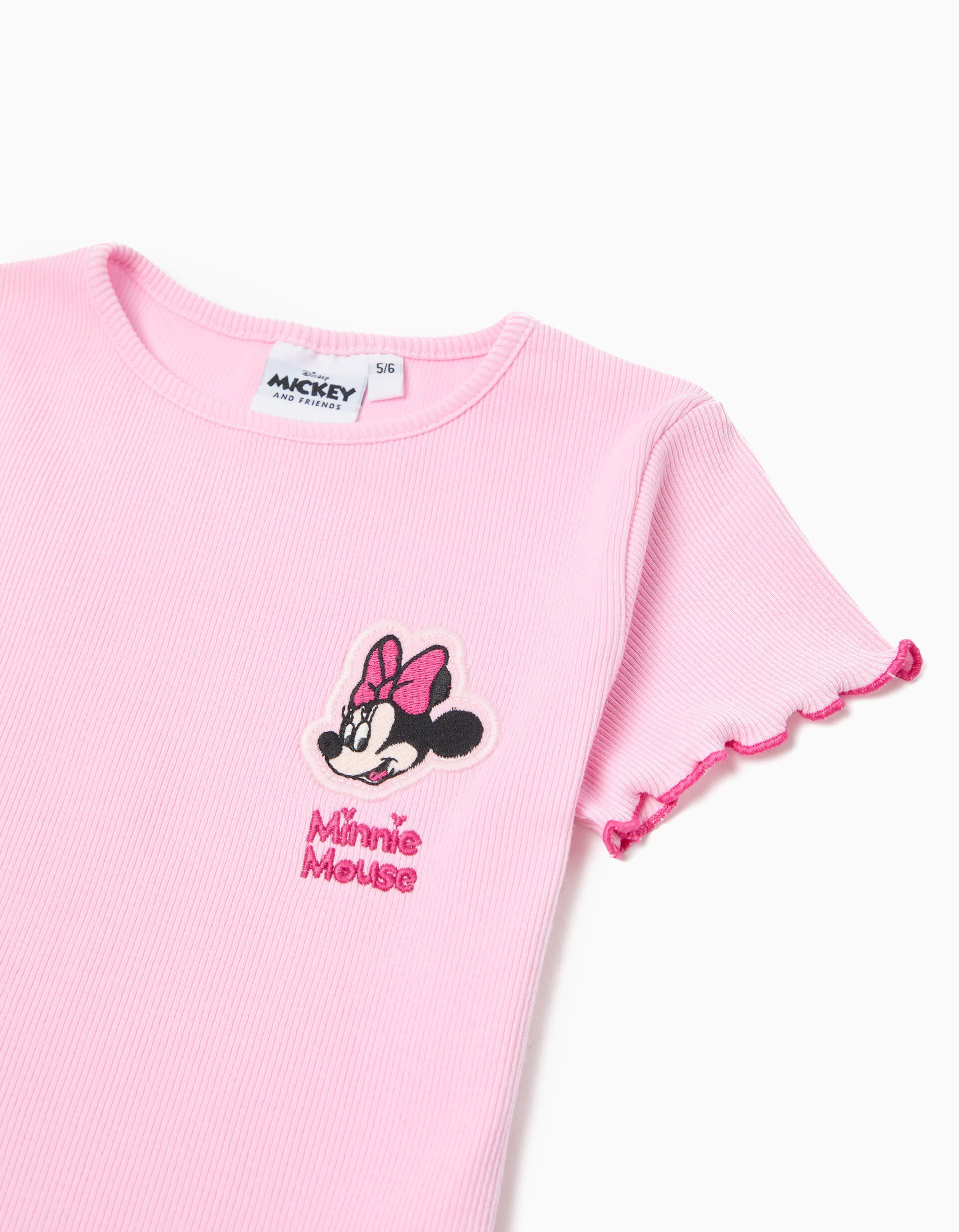 Comprar Online T-shirt &acute;Minnie' &copy;Disney, Menina, Rosa Claro