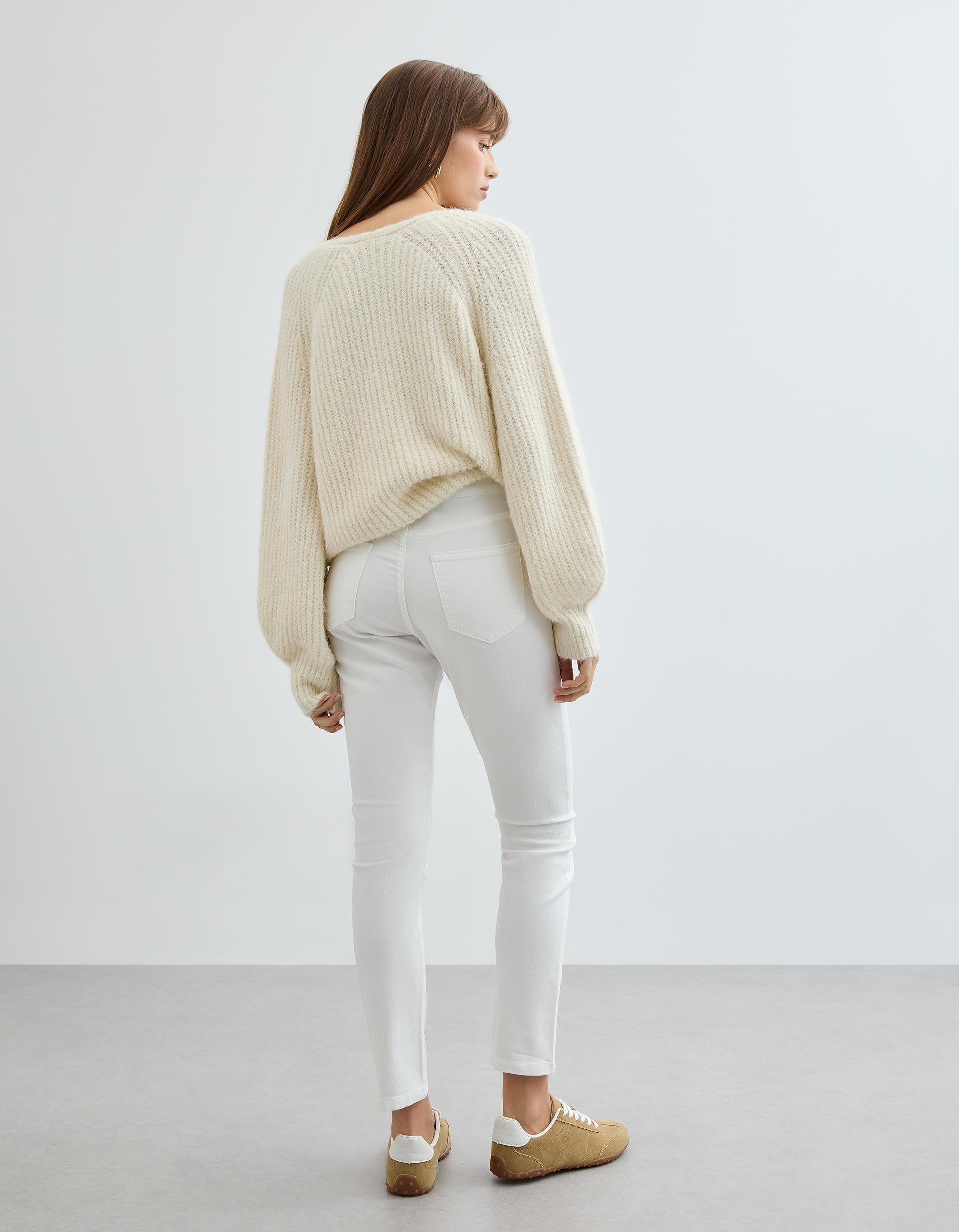 Comprar Online Cal&ccedil;as de Ganga 'Skinny', Mulher, Branco