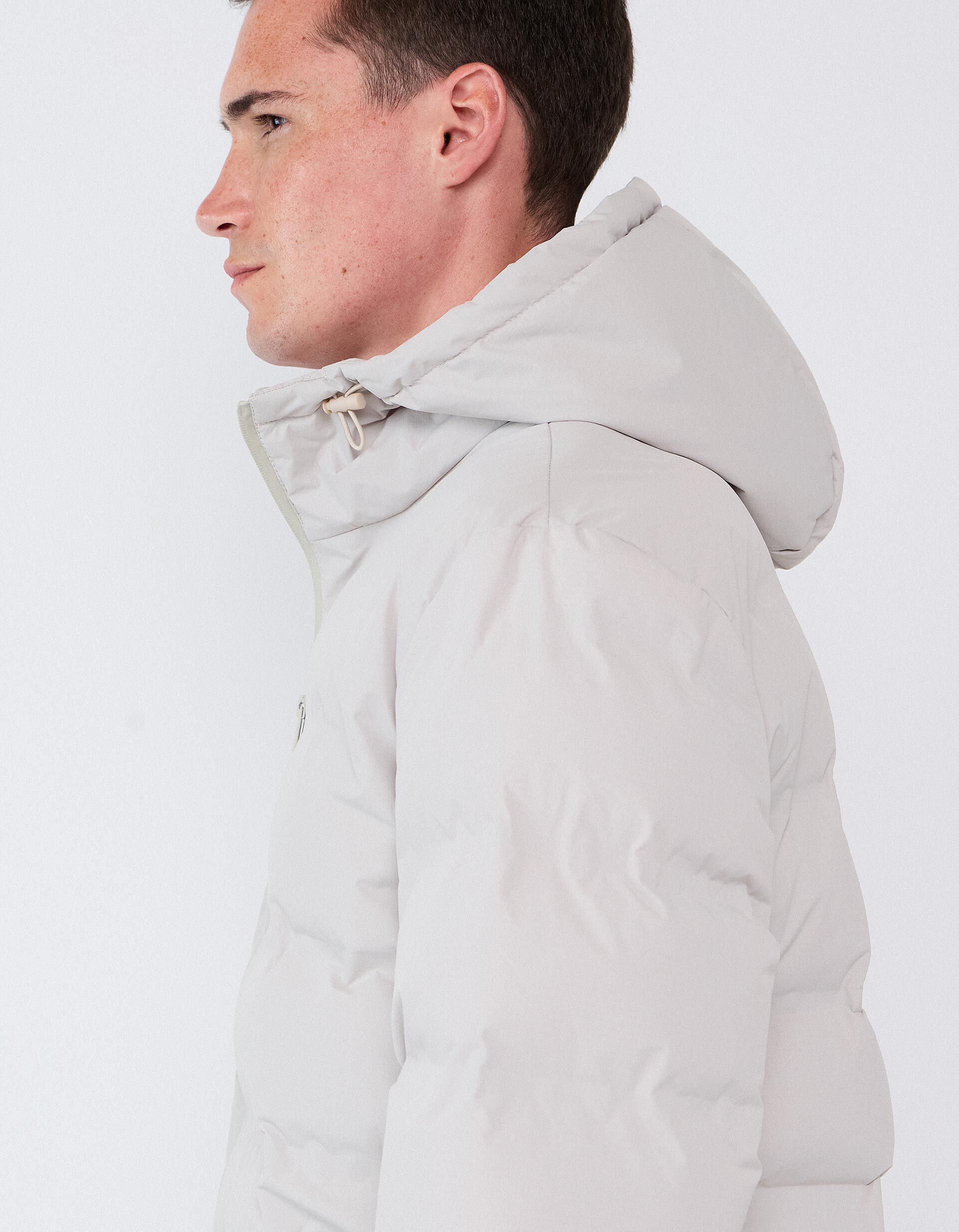 Comprar Online Casaco Puffer, Homem, Cinzento Claro