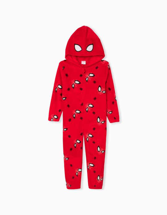 Pijama-Macacão Spider Man, Menino, Vermelho