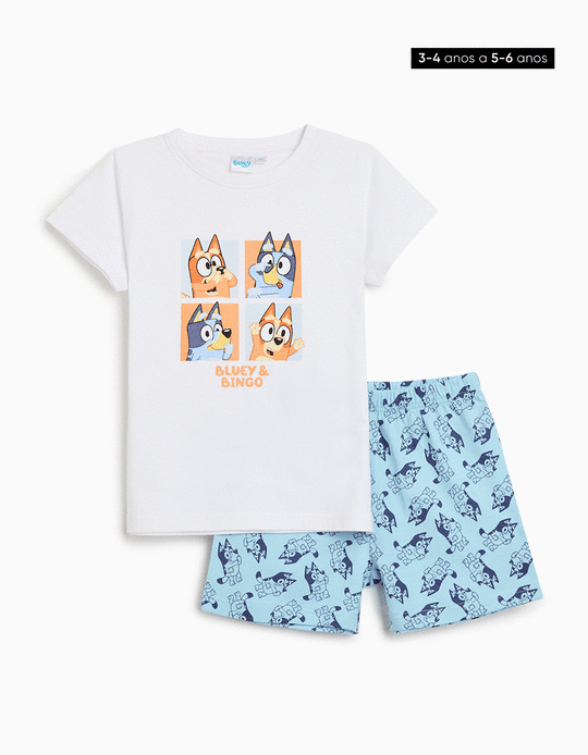 Comprar Online Pijama 'Bluey', Menino, Branco