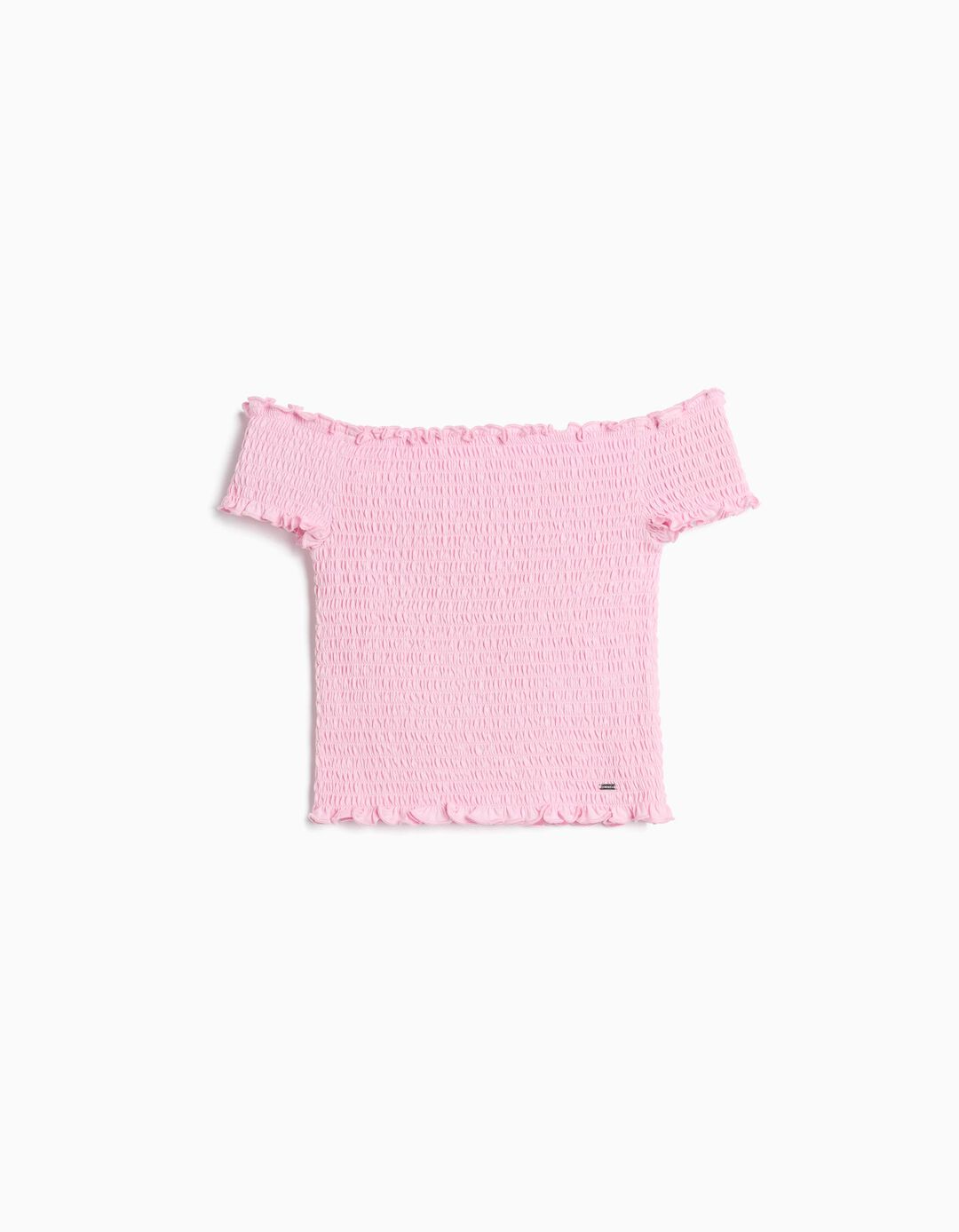Top Smock, Menina, Rosa Claro