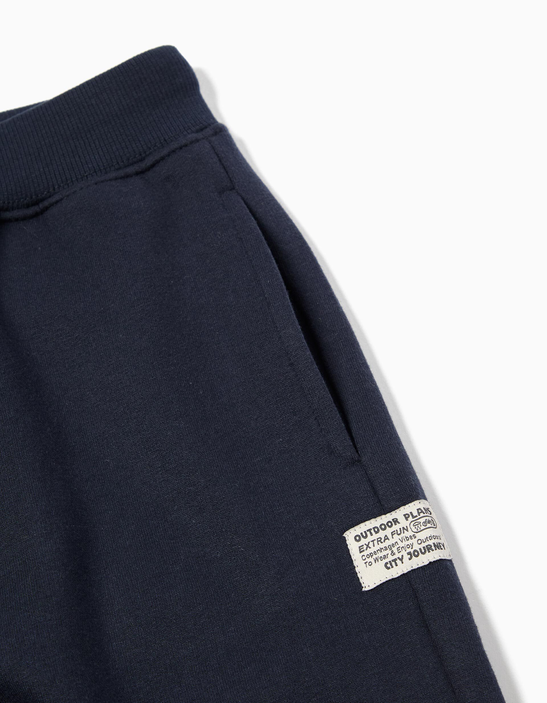 Comprar Online Cal&ccedil;as Jogging, Menino, Azul Escuro