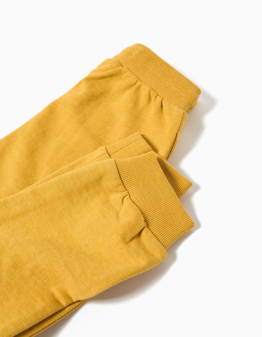 Calças de Felpa, Menino, Amarelo