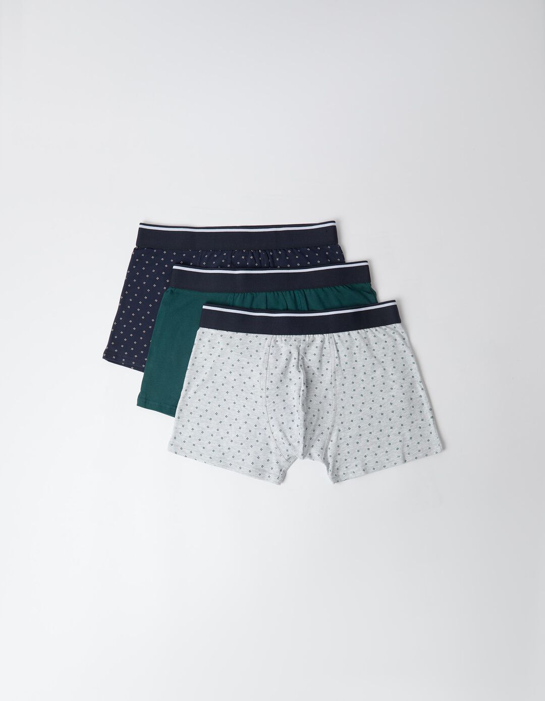 Pack 3 Boxers, Homem, Azul