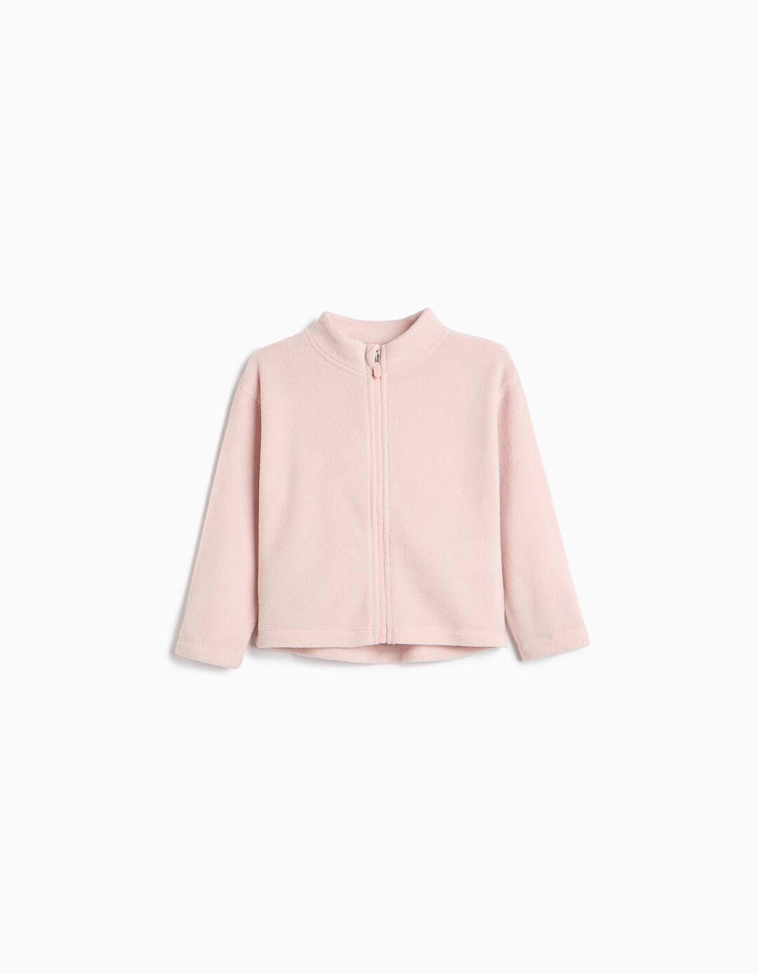 Casaco Polar, Menina, Rosa Claro