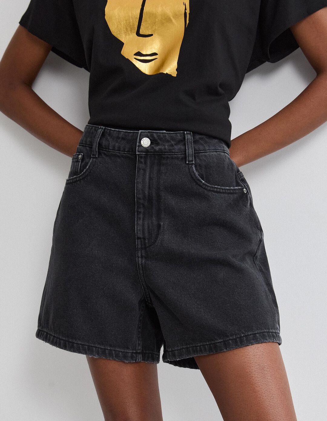 Cal&ccedil;&otilde;es de Ganga, Mulher, Preto