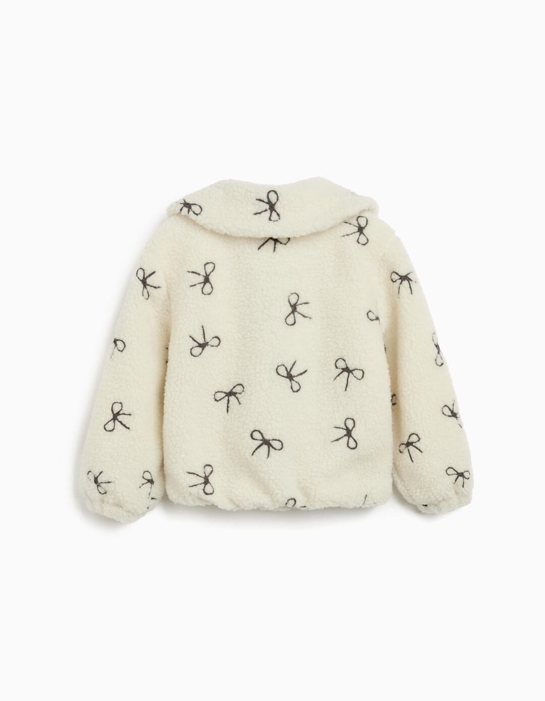 Casaco de Sherpa, Menina, Branco