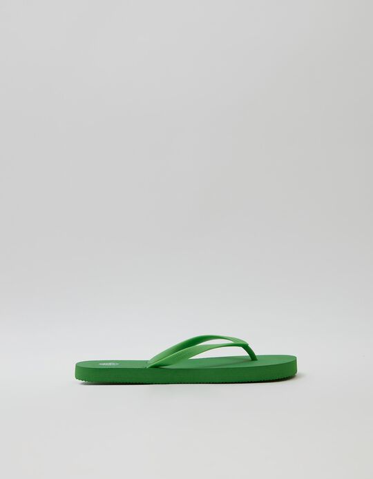 Flip-flops, Women, Green