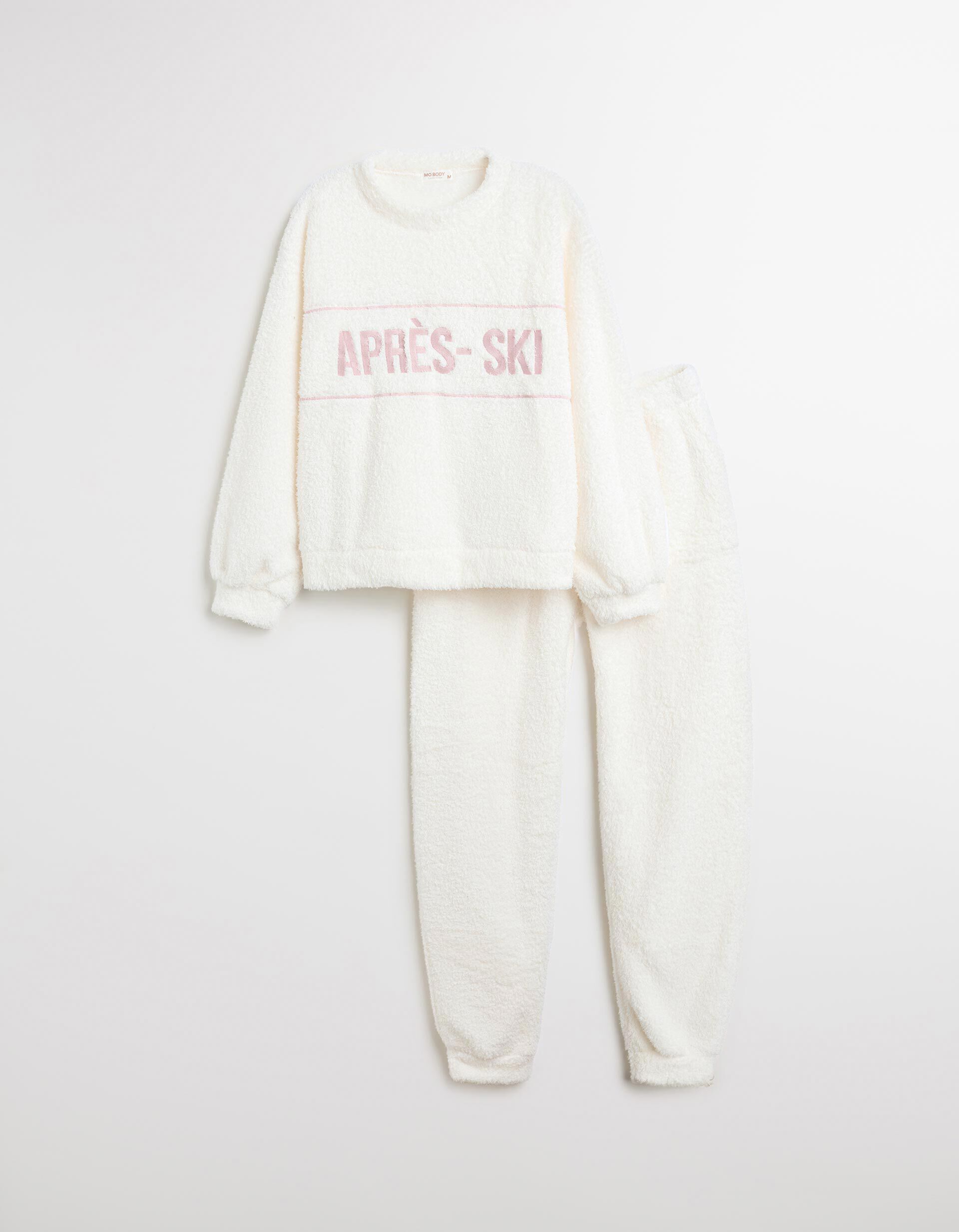 Comprar Online Pijama Boucl&eacute;, Mulher, Branco