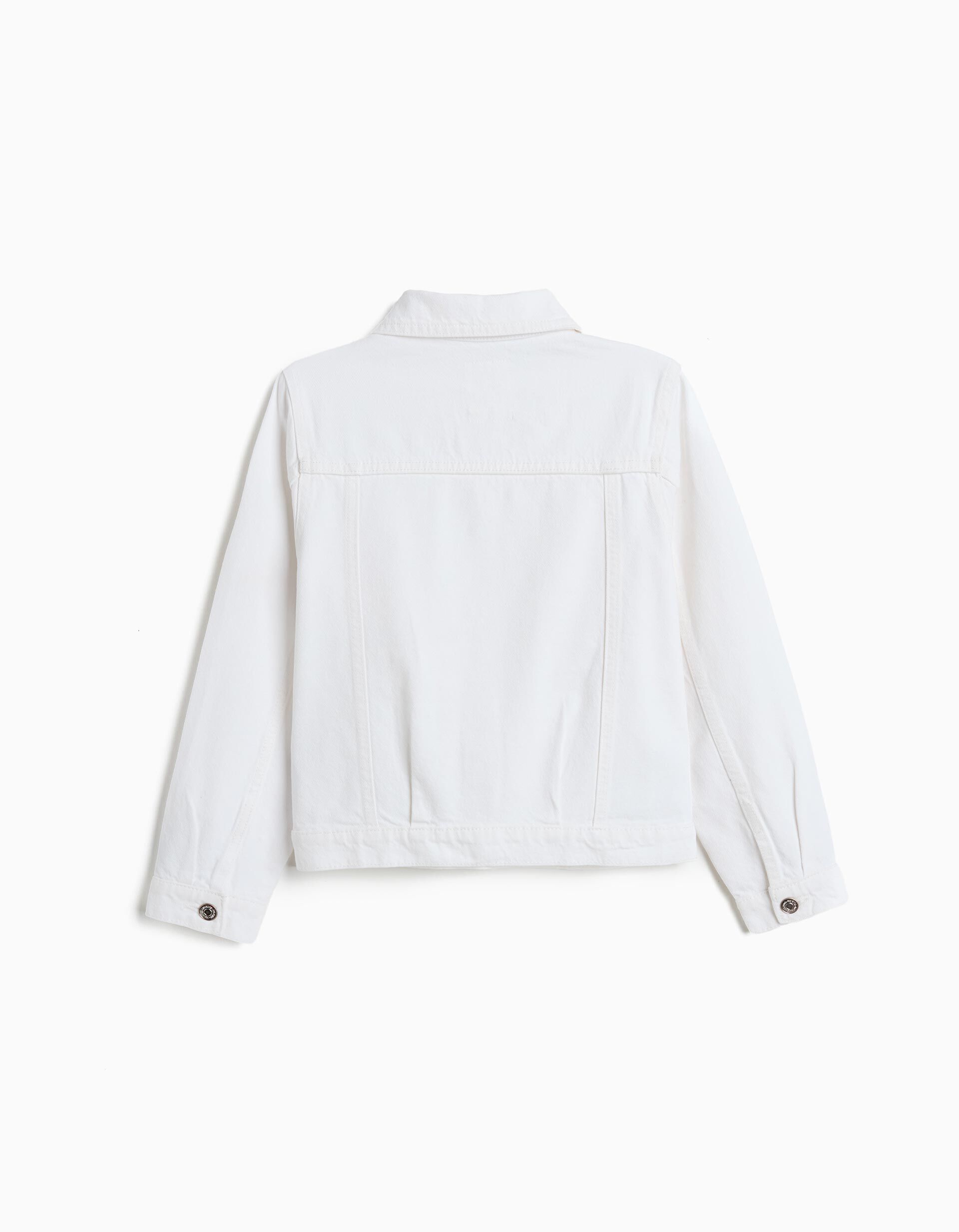 Comprar Online Casaco de Ganga, Menina, Branco