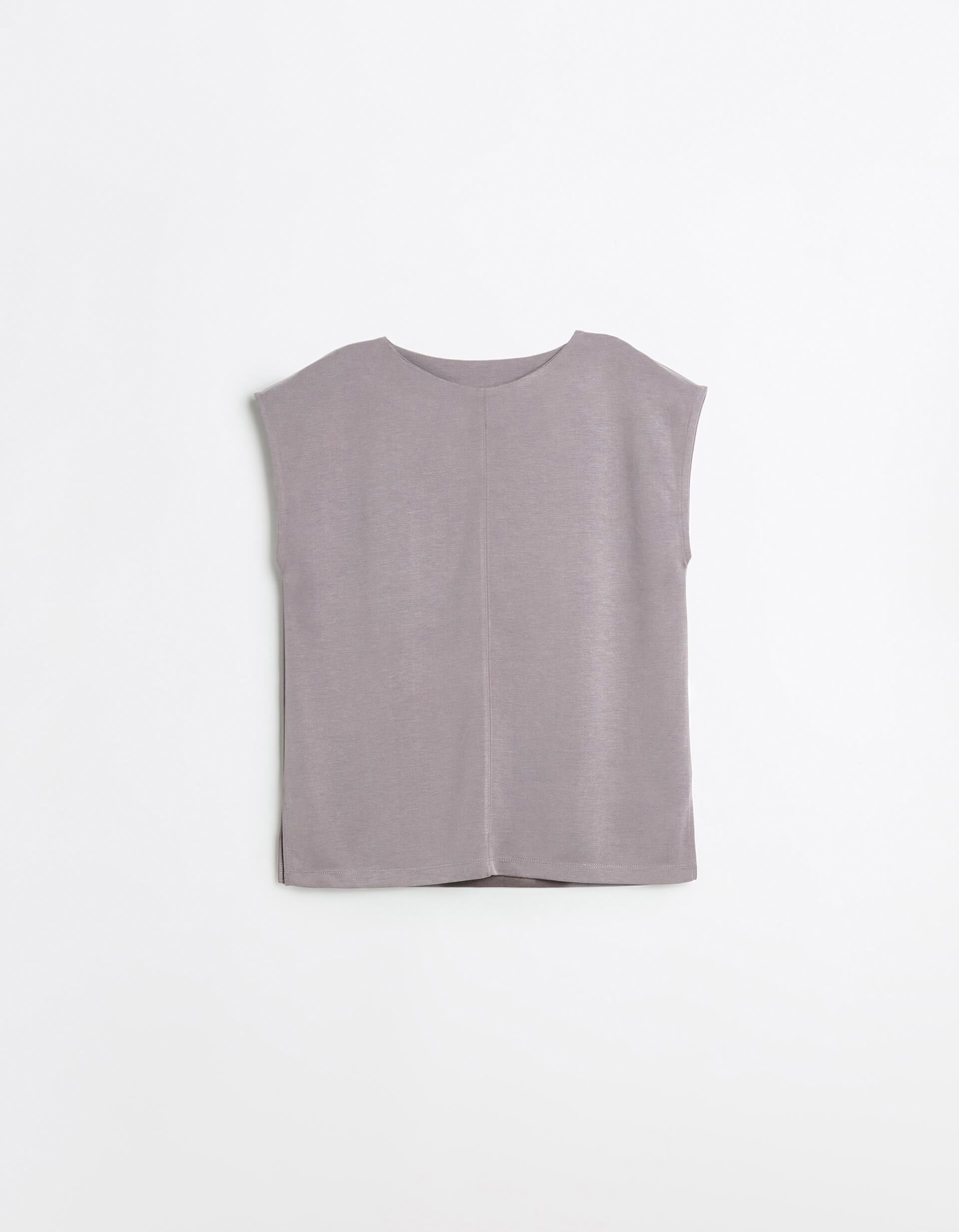 Comprar Online T-shirt, Mulher, Cinzento