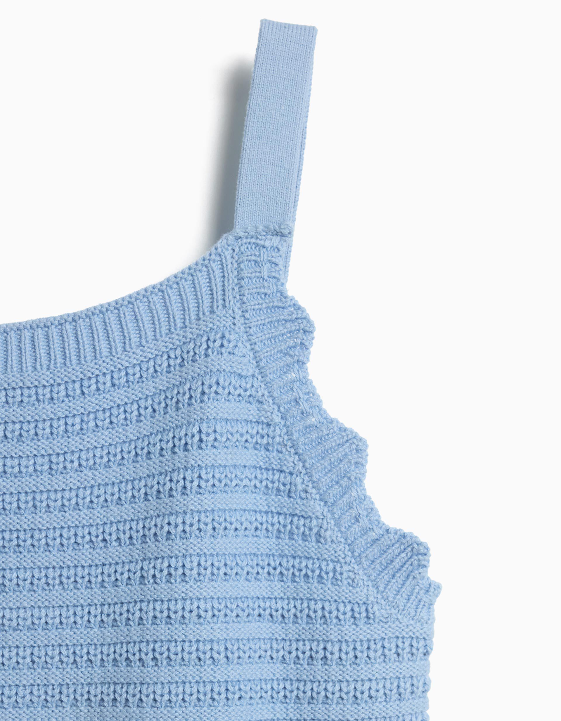 Comprar Online Top Crochet, Menina, Azul Claro