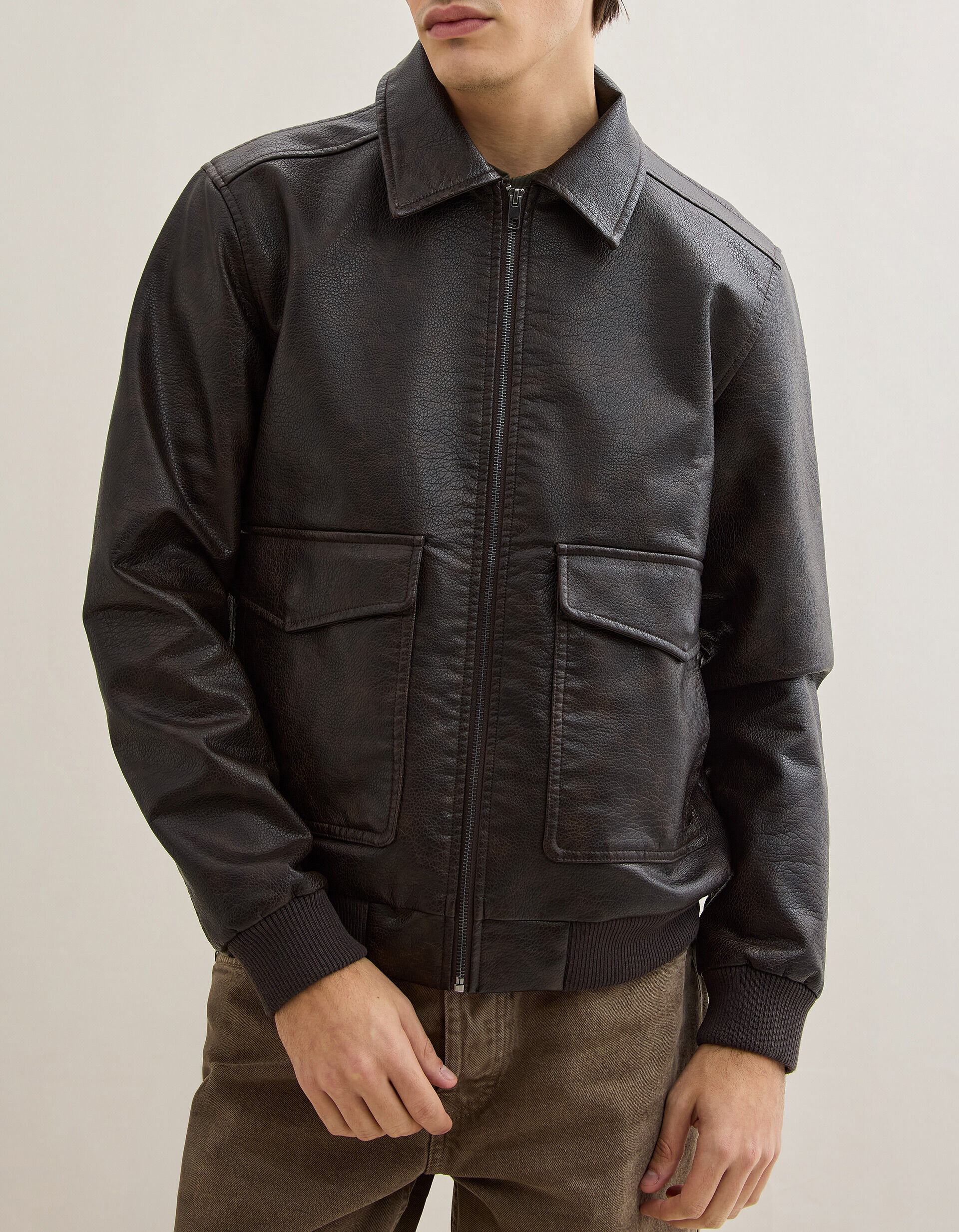 Comprar Online Casaco Bomber, Homem, Castanho Escuro