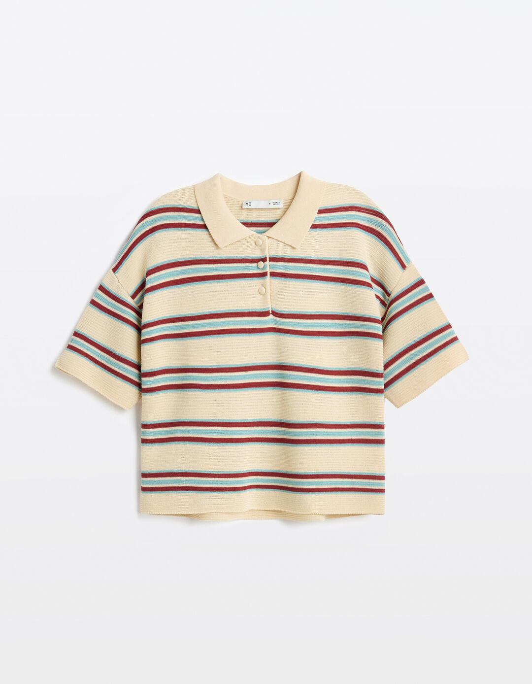 Polo de Malha, Mulher, Bege 