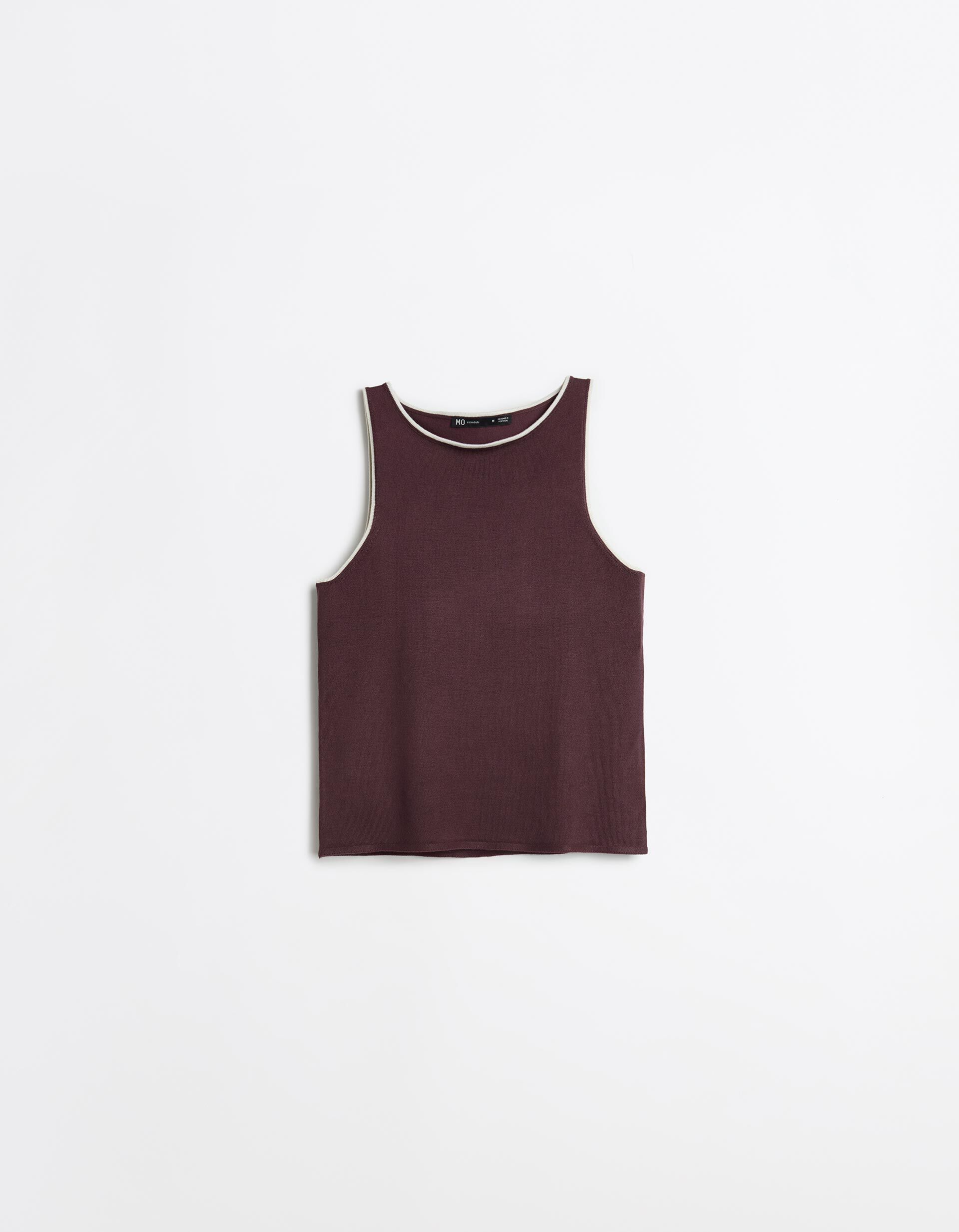 Comprar Online Tank Top, Mulher, Vermelho Escuro