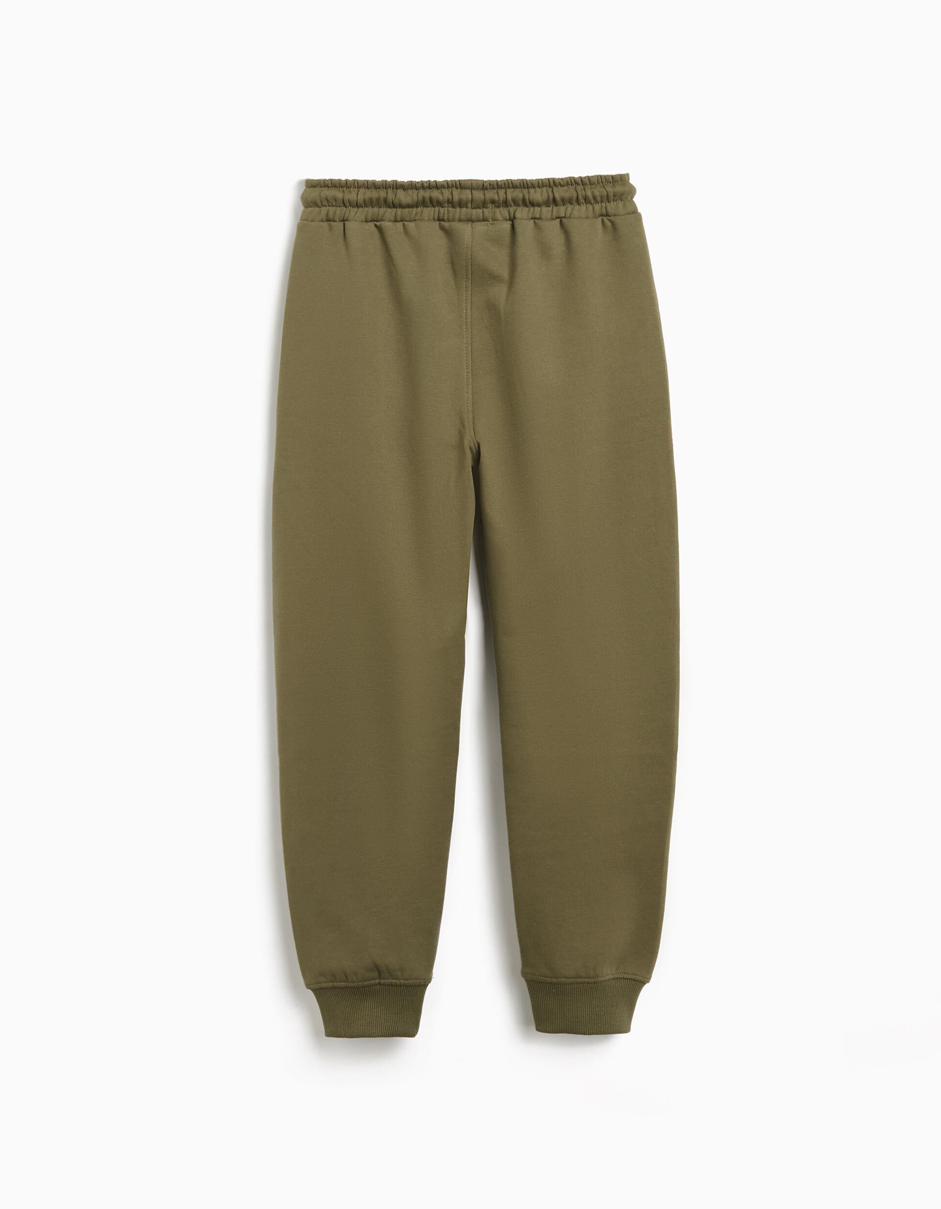 Comprar Online Joggers de Felpa, Menino, Verde Escuro