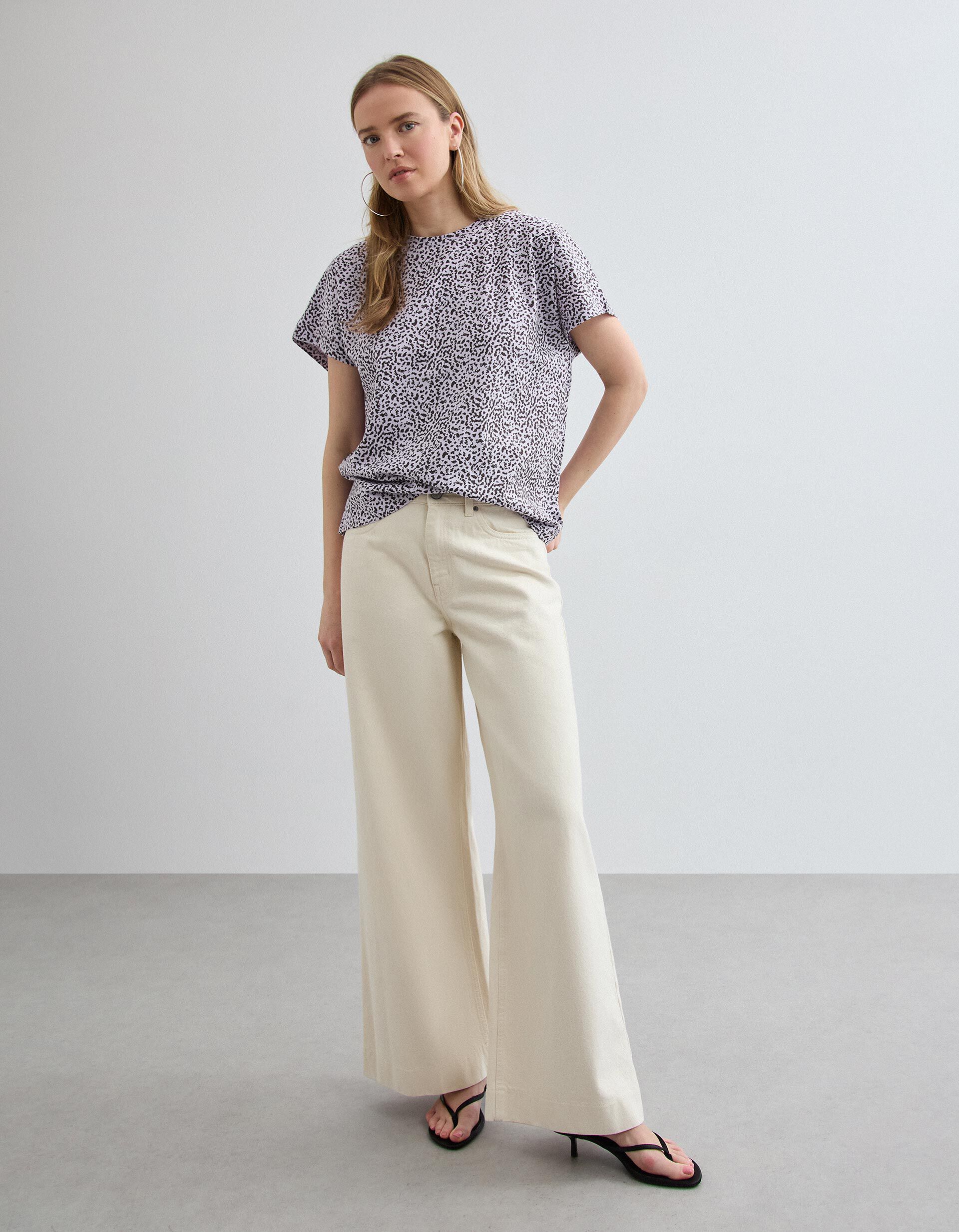 Comprar Online T-shirt Animal Print, Mulher, Roxo