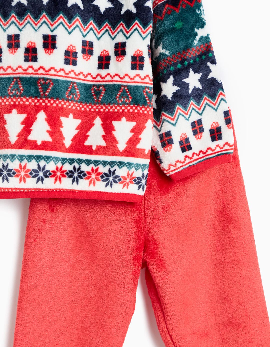 Pijama De Natal, Beb&eacute;, Vermelho Escuro