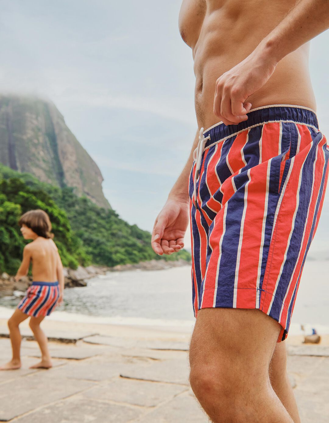 Cal&ccedil;&otilde;es de Banho, Homem, Azul Escuro
