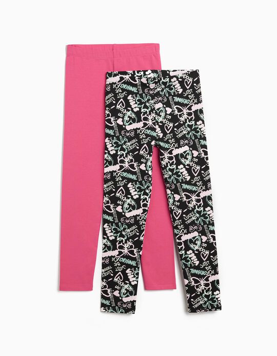 Comprar Online Pack 2 Leggings, Menina, Multicor
