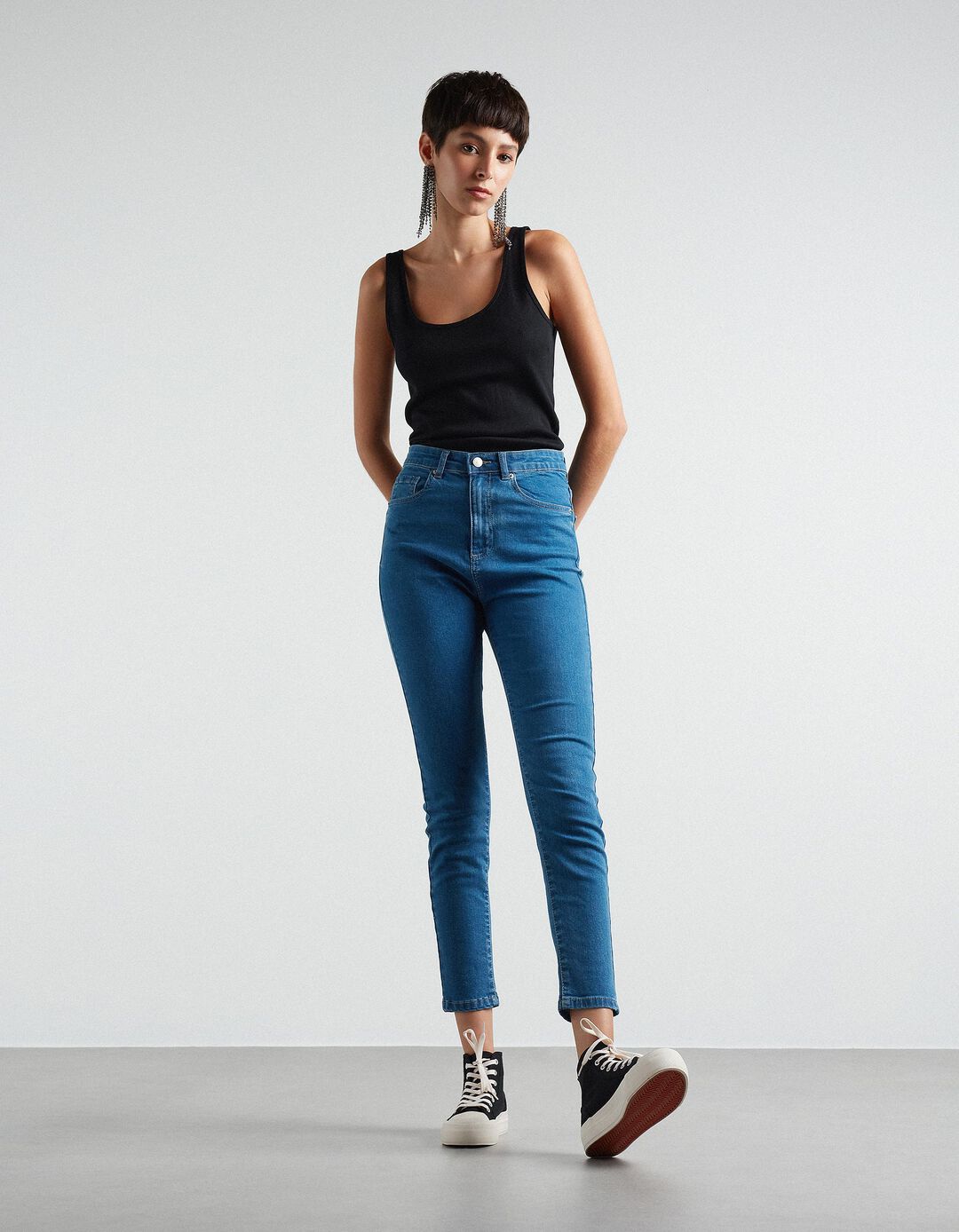 Skinny' Jeans, Women, Light Blue