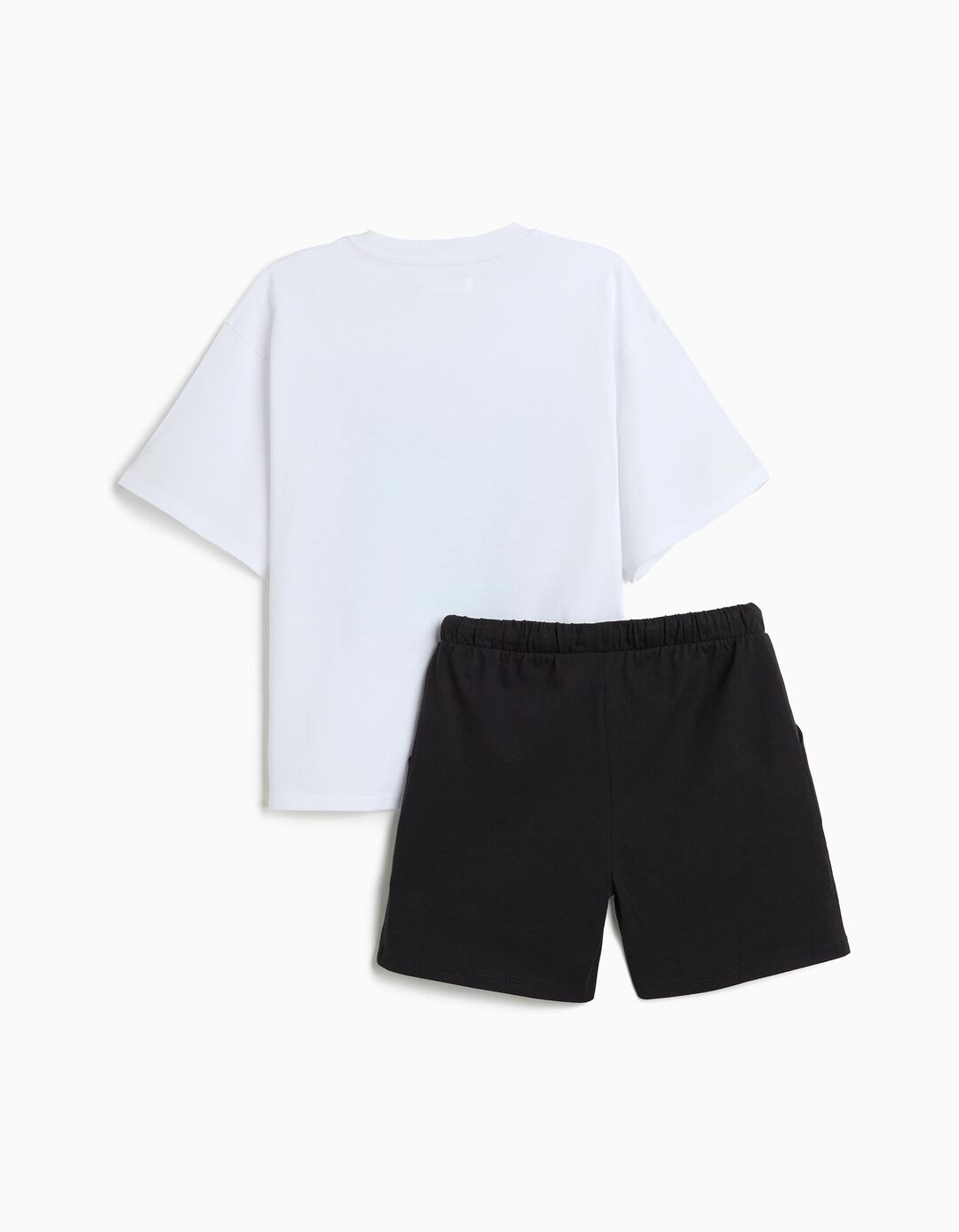 Conjunto T-shirt e Cal&ccedil;&otilde;es, Menino, Preto