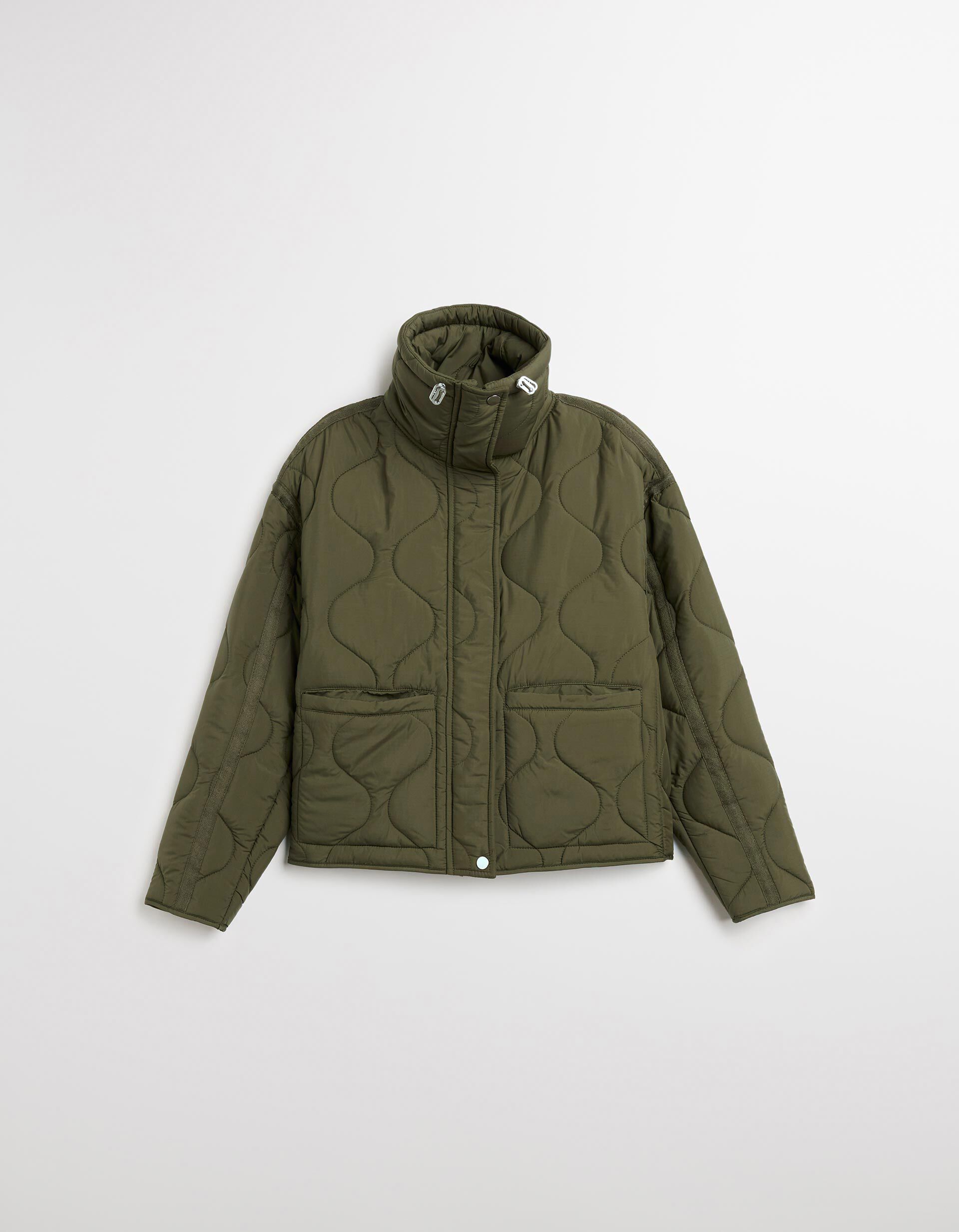 Comprar Online Casaco Acolchoado, Mulher, Verde Escuro