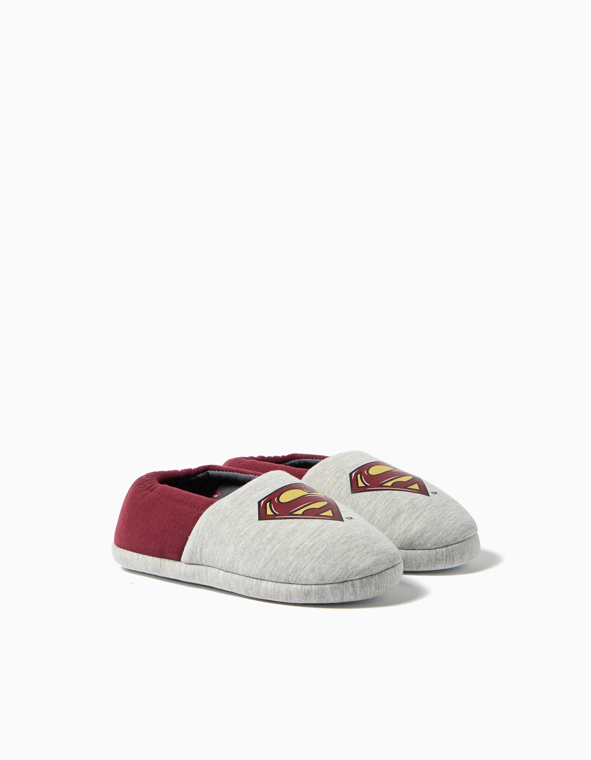 Comprar Online Pantufas 'Superman', Menino, Cinzento