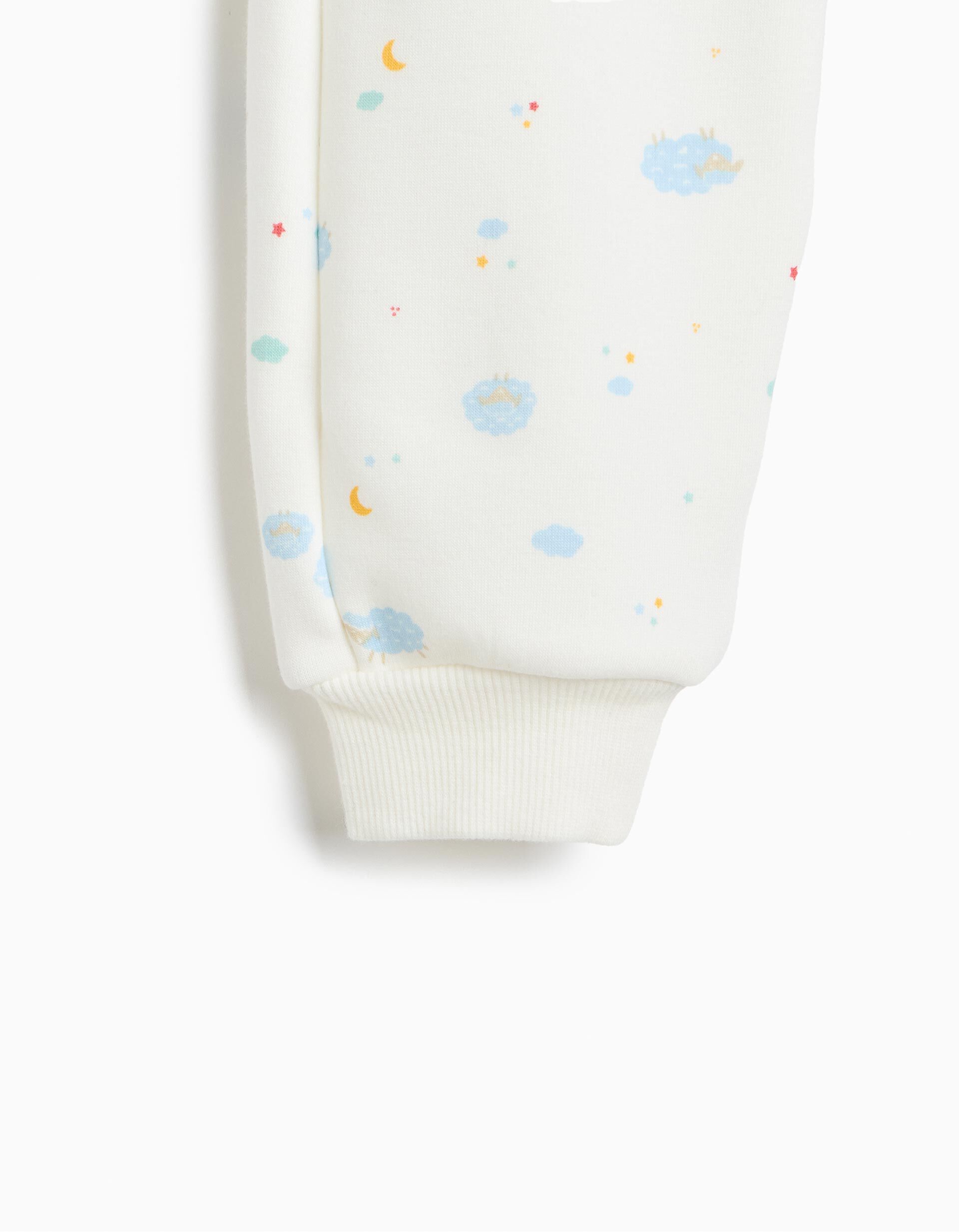 Comprar Online Pijama De Felpa Cardada, Menino, Bege Claro