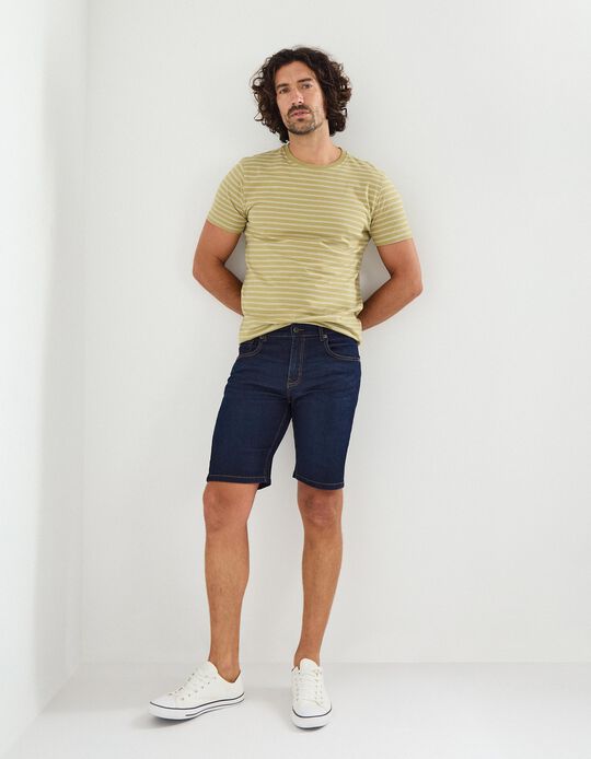 Comprar Online Calções 'Skinny', Homem, Azul Escuro 
