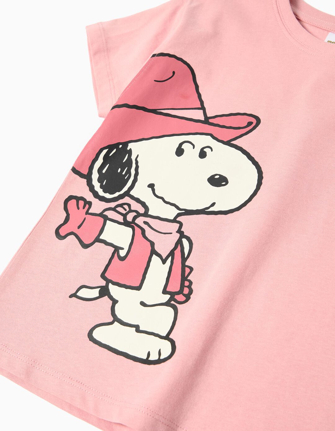 T-shirt 'Snoopy', Menina, Rosa Claro