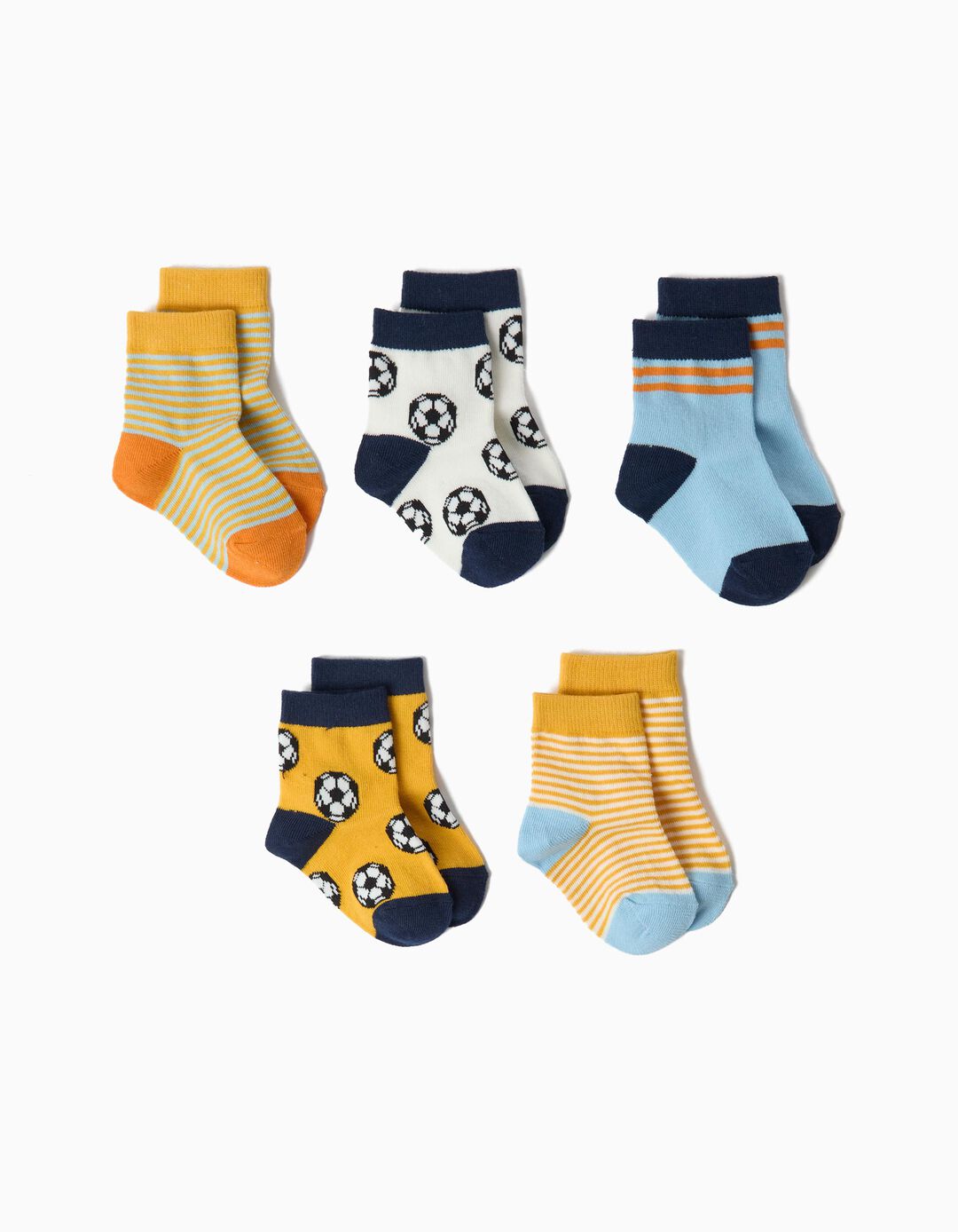 Pack 5 Pares De Meias, Menino, Multicolor