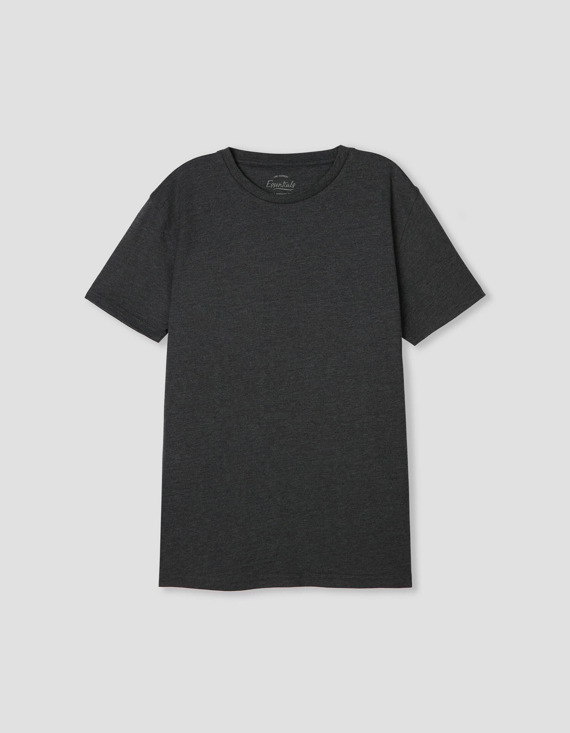 Camiseta basica gris sale