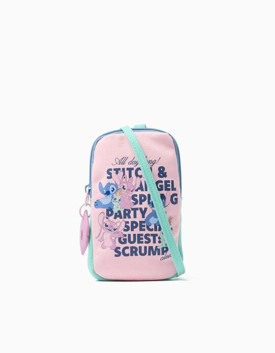Comprar Online Bolsa para Telem&oacute;vel 'Stitch' &copy;Disney, Menina, Rosa