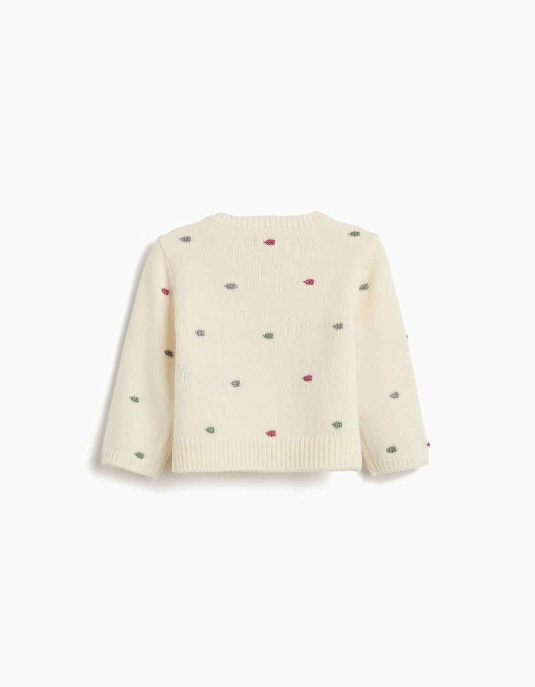 Camisola de Malha, Recém-Nascido, Branco