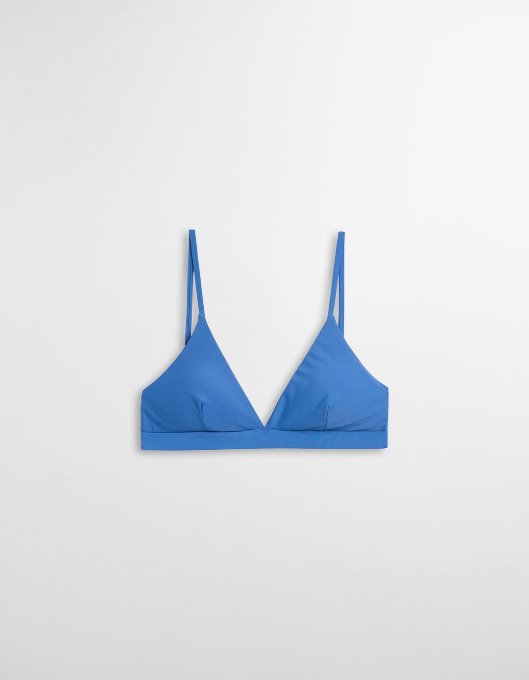 Top de Biquíni, Mulher, Azul