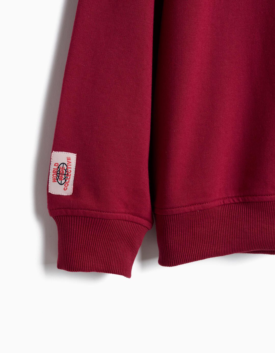 Sweatshirt Com Capuz, Menino, Vermelho