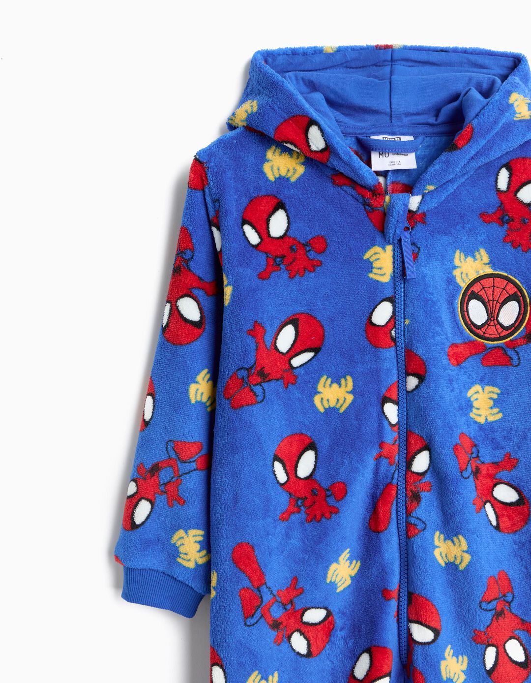 Macac&atilde;o Com Capuz 'Spider-Man' &copy;Marvel, Menino, Azul